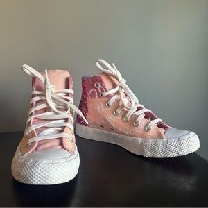 Converse Two Tone Pink ‘Not a Chuck’ High Top Sneakers 37EU